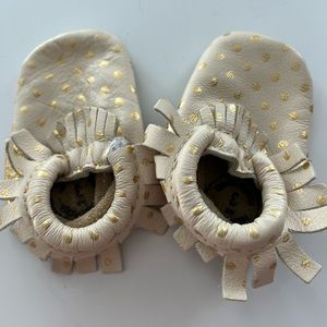 Freshly picked baby shoes